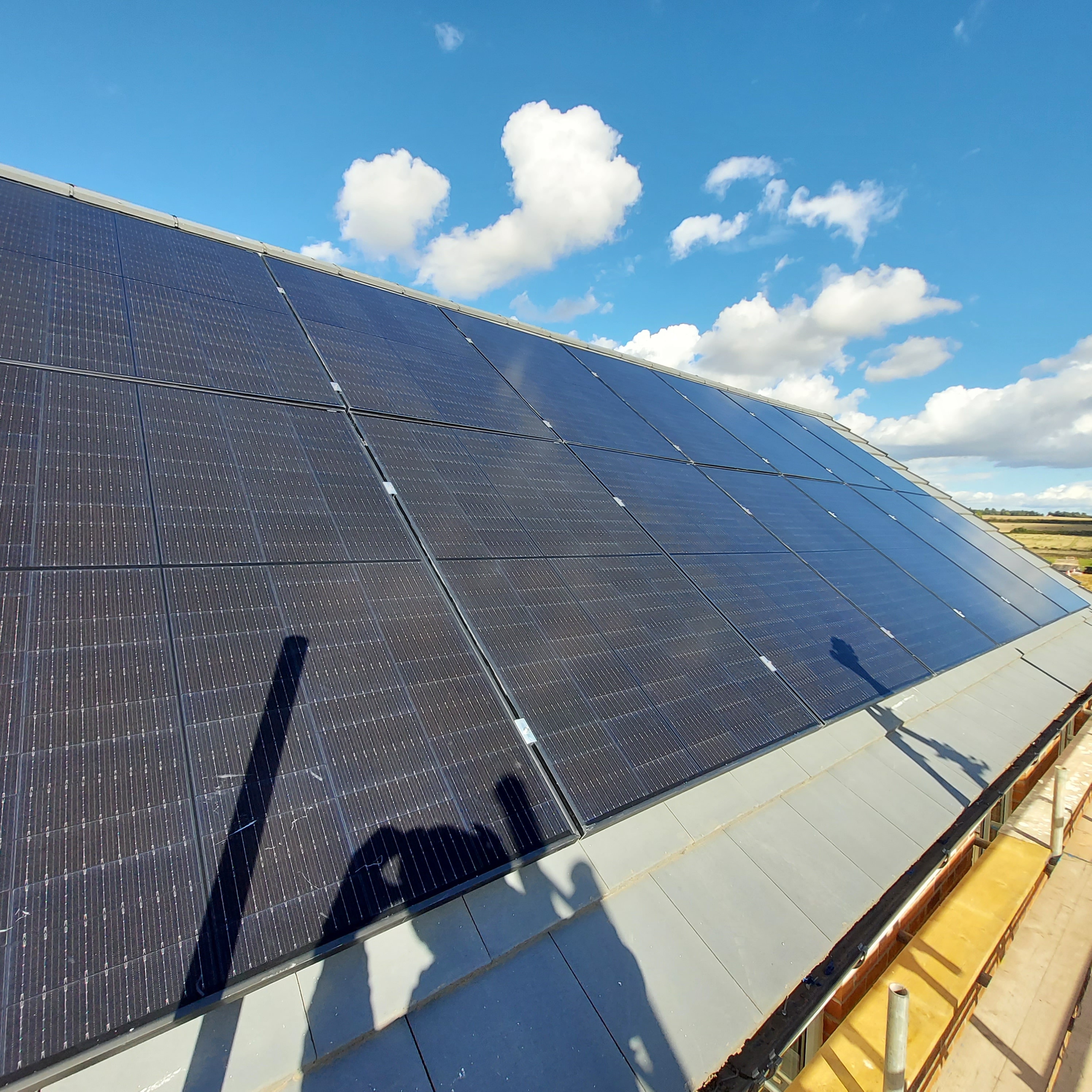 Solar panel installation
